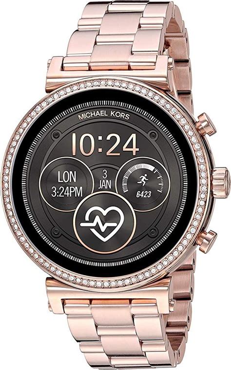 michael kors access sofie smartwatch|michael kors touch screen watch.